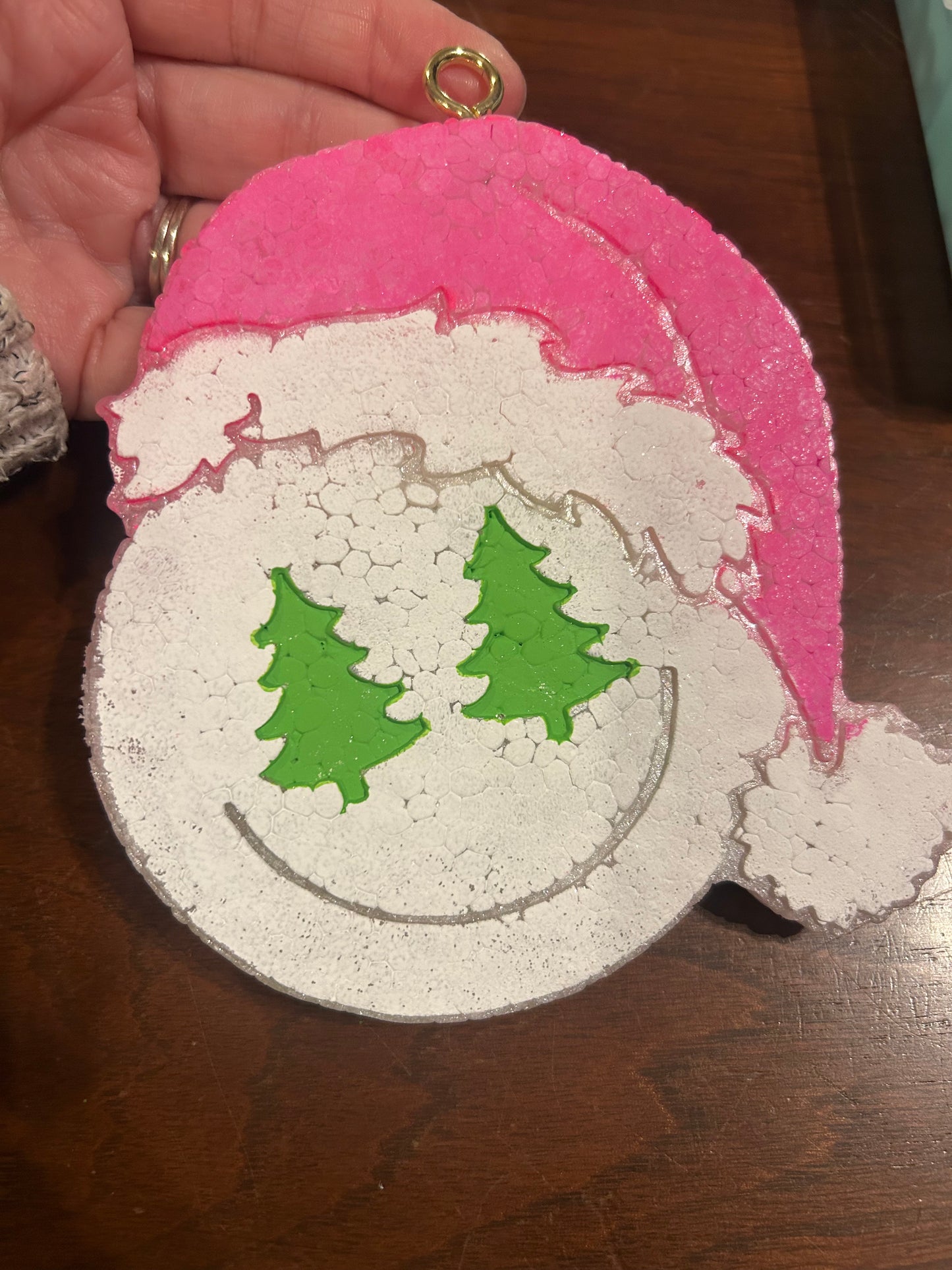 SMILEY CHRISTMAS CAR FRESHIE