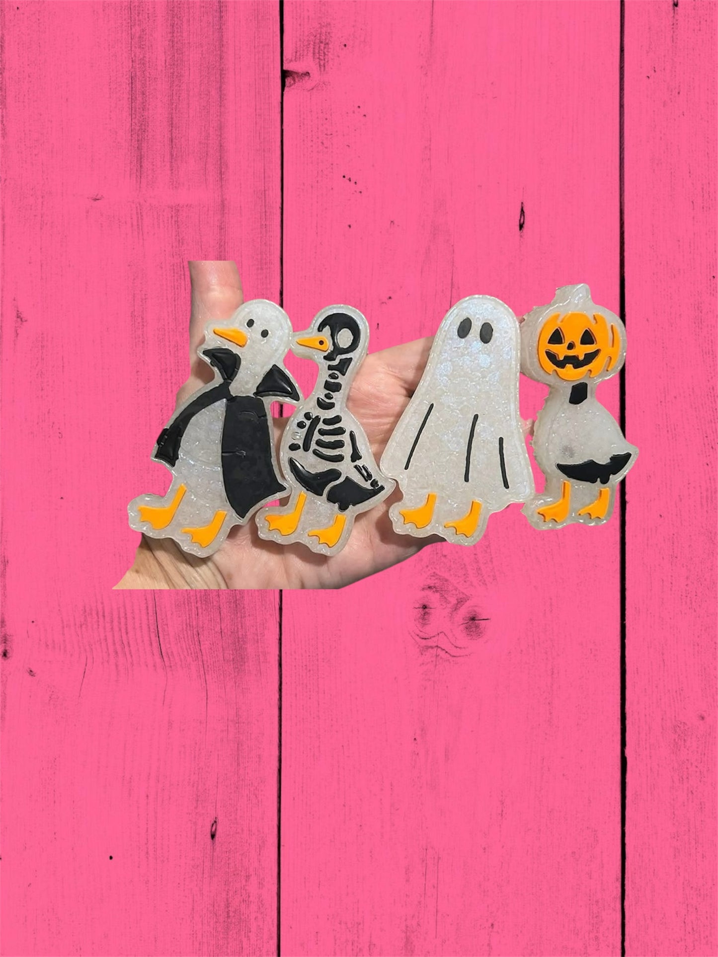 Spooky Geese Vent Clips (Set of 4)
