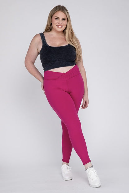 Rae Mode Plus V Waist Full Length Leggings