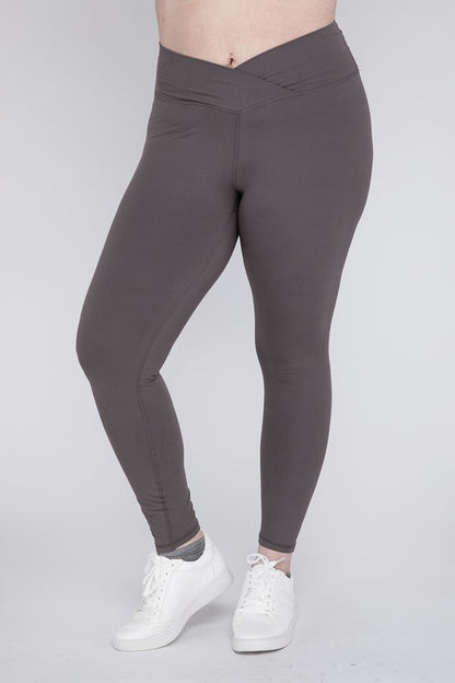 Rae Mode Plus V Waist Full Length Leggings