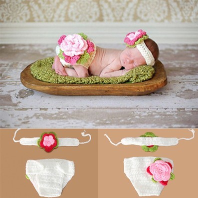 Newborn Baby Crochet Photography Outfits