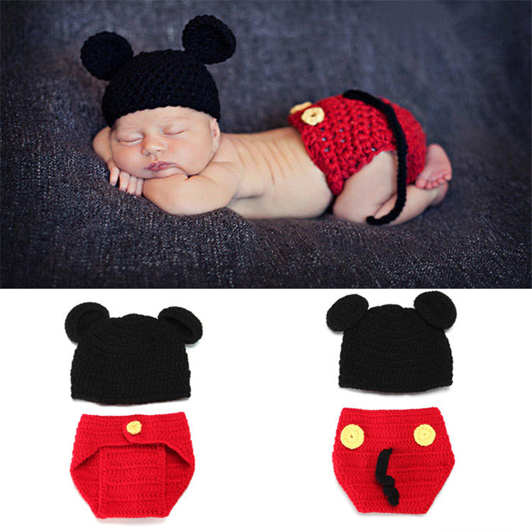 Newborn Baby Crochet Photography Outfits