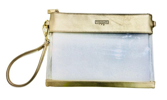 Clear Gameday Wristlet