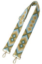 2 Inch Wide Aztec Tribal Pattern Guitar Strap