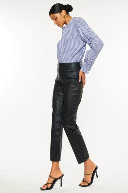 Kan Can High Rise Skinny Straight Jean