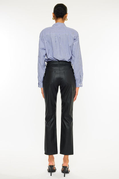 Kan Can High Rise Skinny Straight Jean