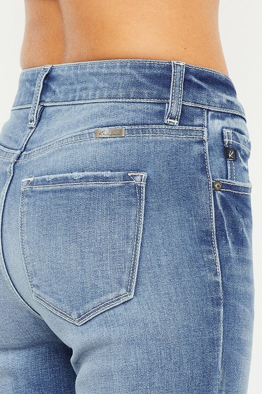 Kan Can High Rise Bootcut Jeans