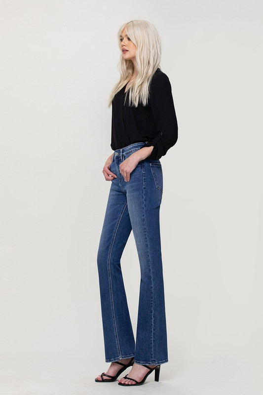 Vervet by Flying Monkey High Rise Stretch Slim Bootcut