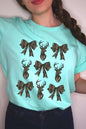 Deer Hunting Camo Bow Graphic Tee