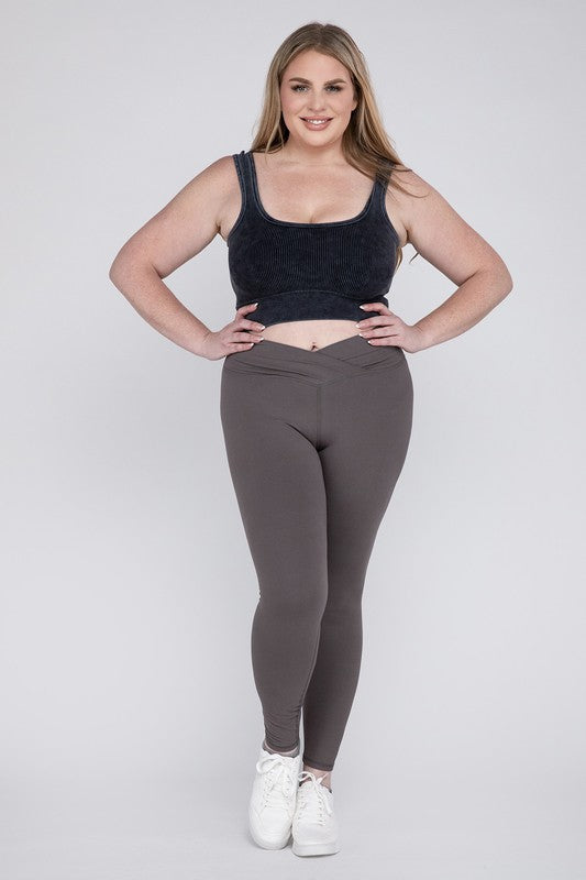 Rae Mode Plus V Waist Full Length Leggings