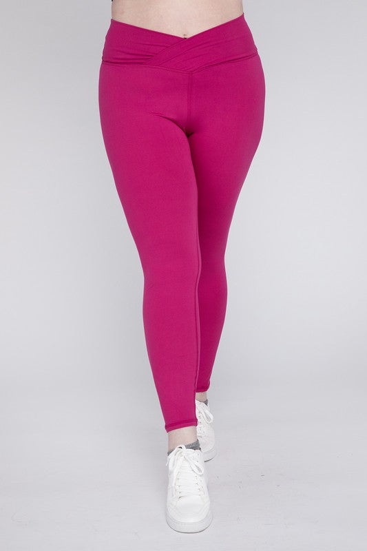 Rae Mode Plus V Waist Full Length Leggings