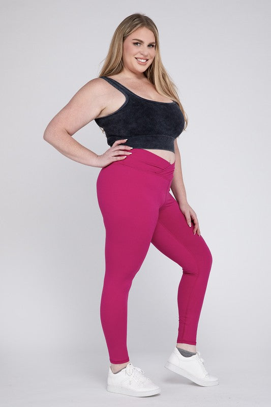 Rae Mode Plus V Waist Full Length Leggings