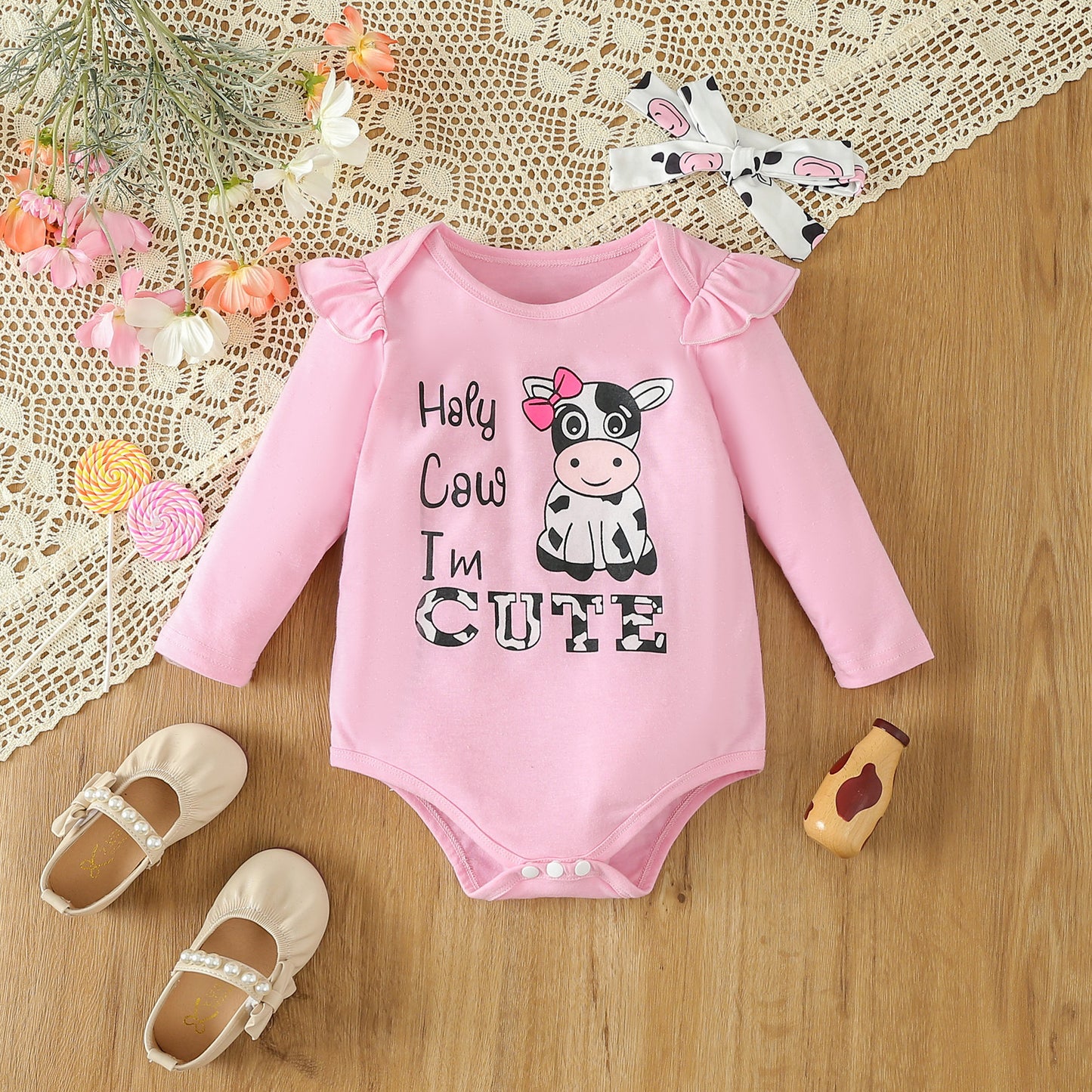 Infant Toddler Clothing Girls Long-sleeve Suit