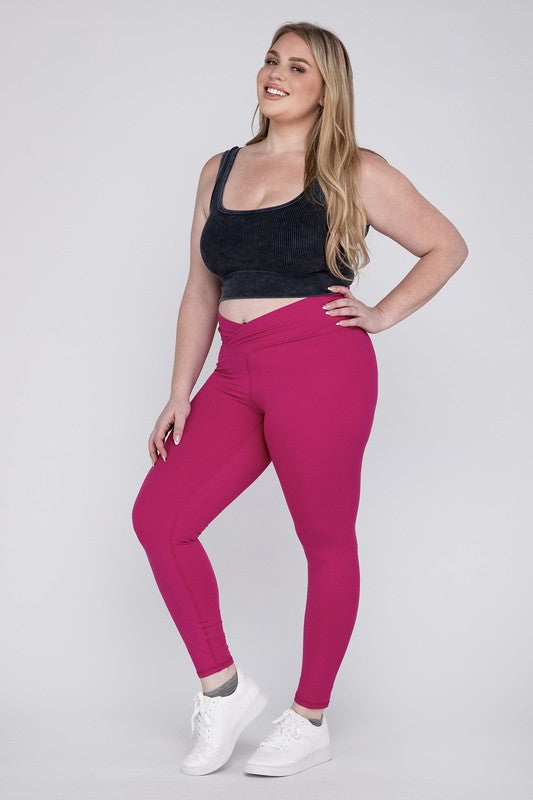 Rae Mode Plus V Waist Full Length Leggings