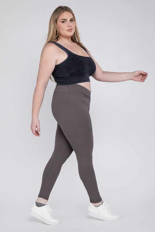 Rae Mode Plus V Waist Full Length Leggings