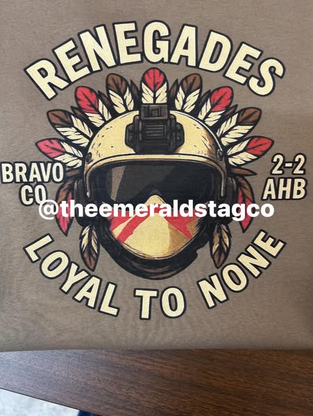 Bravo Co. 2-2 AHB Crewmember Helmet With Mask