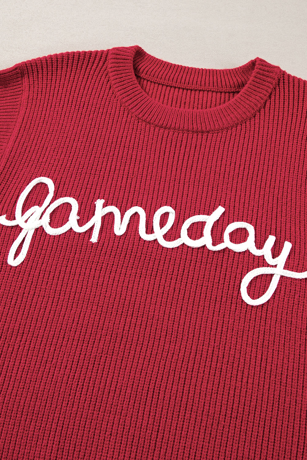 Racing Red Game Day Football Season Sweater Vest