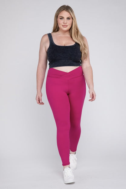 Rae Mode Plus V Waist Full Length Leggings