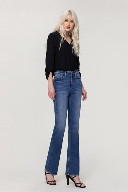 Vervet by Flying Monkey High Rise Stretch Slim Bootcut