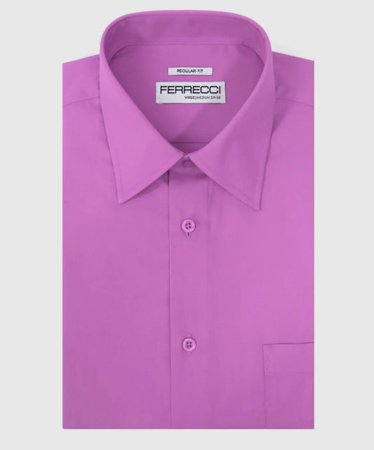 Virgo Lavender Regular Fit Shirt