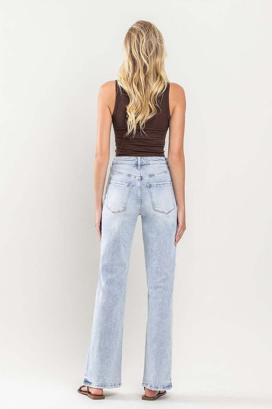 Vervet by Flying Monkey 90's Vintage Super High-Rise Flare Jeans