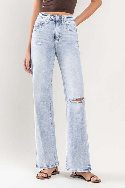 Vervet by Flying Monkey 90's Vintage Super High-Rise Flare Jeans