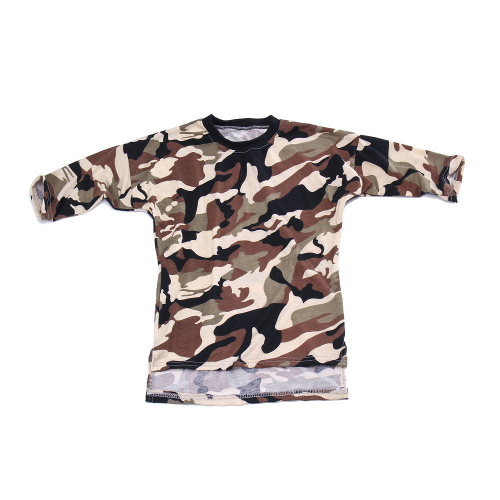 Girls' camouflage clothes