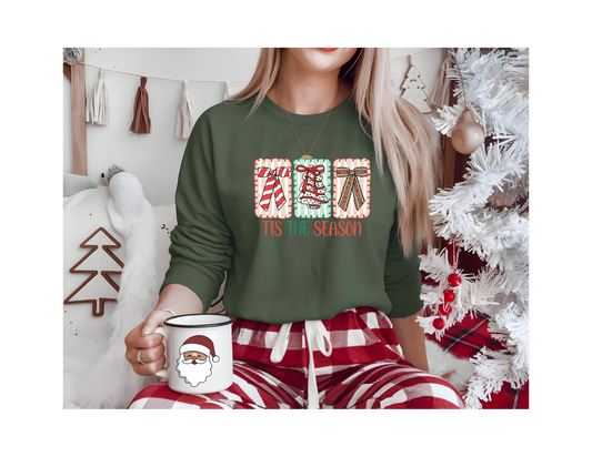 PLUS TIS THE SEASON DTG SWEATSHIRT
