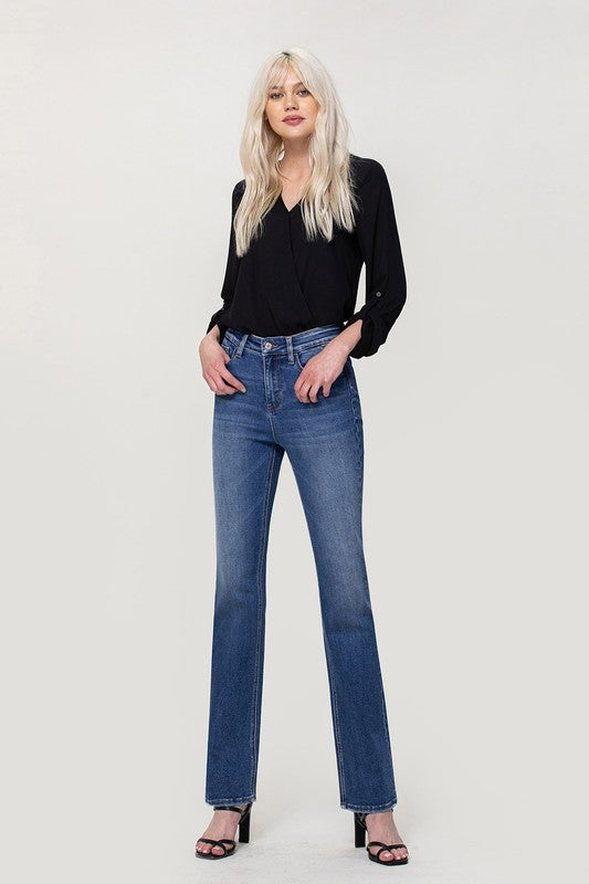 Vervet by Flying Monkey High Rise Stretch Slim Bootcut