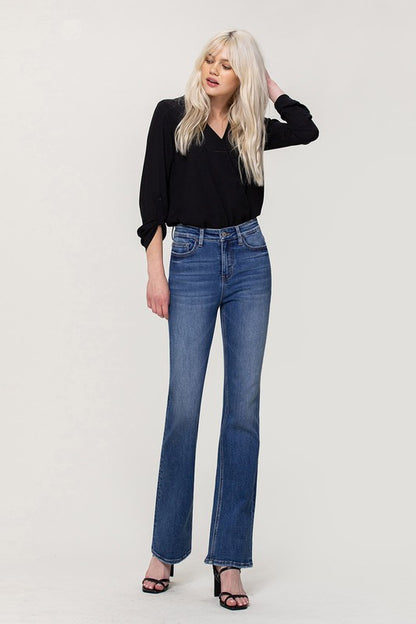 Vervet by Flying Monkey High Rise Stretch Slim Bootcut