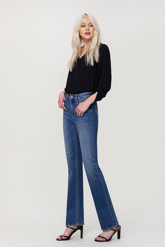 Vervet by Flying Monkey High Rise Stretch Slim Bootcut