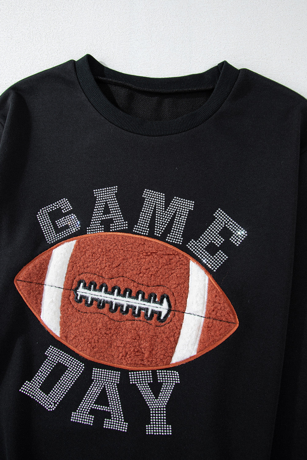 GAME DAY Football Graphic Pullover and Shorts Casual Outfit